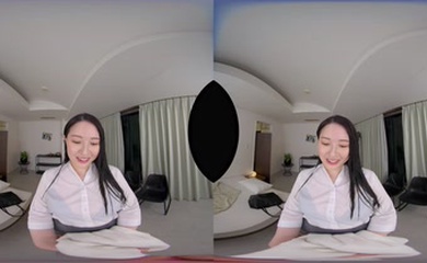 【VR】爆乳上司との出張中にまさかのゲリラ豪雨 シングルベッドで濡れたカラダを温めあった夜 葉山さゆり【8K】PXVR-306